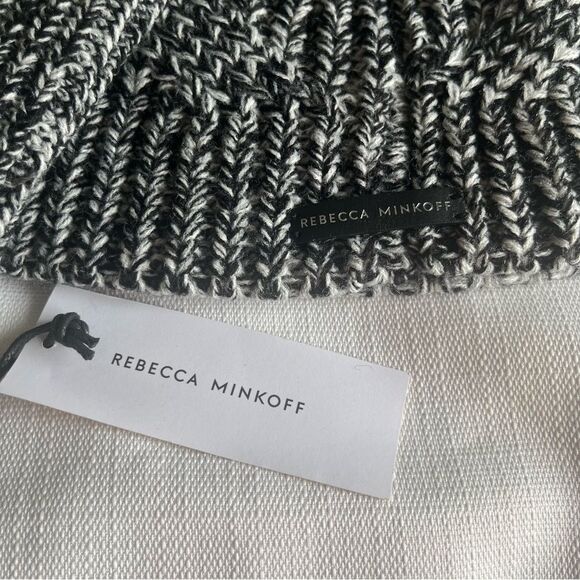 Rebecca Minkoff Marled Beanie Arm Warmer Set NWT - Picture 3 of 7
